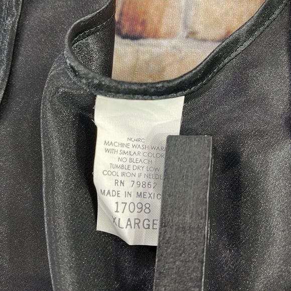 NWT Women’s Meant To Be Seen Black Polyester Sleeveless Tank Top (XL) FV18 - Picture 3 of 10